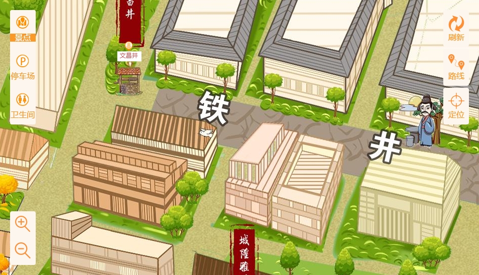 青松乡智慧景区：手绘地图与语音导览的完美融合